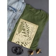 thumbnail image 3 of Talisia And Claufena Leaves T-Shirt Women -Denis Diderot Designs, Female Large, 3 of 4