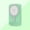 Green, variant on XYZtech X Slim A Wireless Power Bank - 5000 mAh - Ultra Thin - 0.39" Rubber Oil Finish Plastic Casing Design, Compatible with iPhone and Samsung, Green