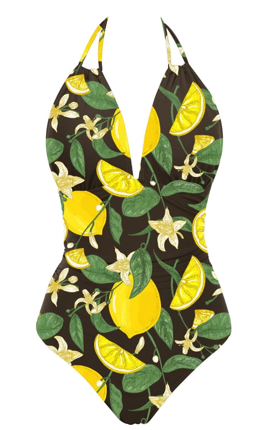 B2prity Women's Slimming One Piece Swimsuits Tummy Control Bathing Suit