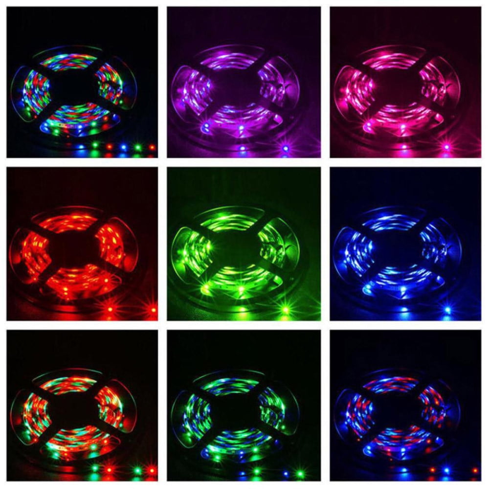 SuoKom 5V 5050 TV Backlight Bias Lighting USB Flexible LED Light Strip PC Monitor 2m