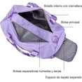 thumbnail image 3 of Gym Gym Bag, Swim Bag With Shoe Compartment And Wet Bag For Dance, 3 of 5