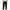 Black, variant on Women's High Waisted Hiking Capris Pants Cargo Lightweight Elastic Waist Pants Work Outdoor Joggers Pants with Pockets