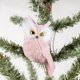 thumbnail image 4 of Búho adorno colgante de Navidad, colgante de búho de plumas simuladas, decoraciones para árboles de Navidad para decoración de fiesta en casa, BLESIY Colgante colgante, 4 of 8