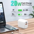 thumbnail image 2 of 4XEM 20W USB-C and USB-A Charger, 2 of 3