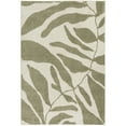 thumbnail image 1 of Mainstays Floral Pattern Low Pile Ivory Base with Green Leaves, Area Rug 5x7, Recommended for Living room, Dining area, Bedroom, 1 of 7