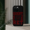 thumbnail image 4 of DistinctInk MagSafe Tough Case for Apple iPhone 13 Pro Max (6.7" Screen) - Quest For The Net Basketball - Slim Profile Design, 4 of 6