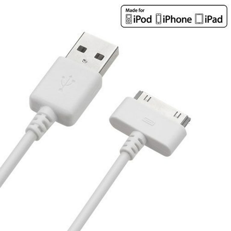 3x USB Sync Data Charging Charger Cable Cord fits iPhone 4 4S iPod Touch  4th Gen