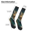 thumbnail image 2 of Pofeuu Vintage Pattern Fox Print Stockings, Adult Running Hiking Socks for Youth and Adult, 2 of 6