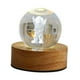 thumbnail image 2 of Lámpara de mesa Yinane 3D de cristal 2,4 pulgadas con USB, 2 of 5