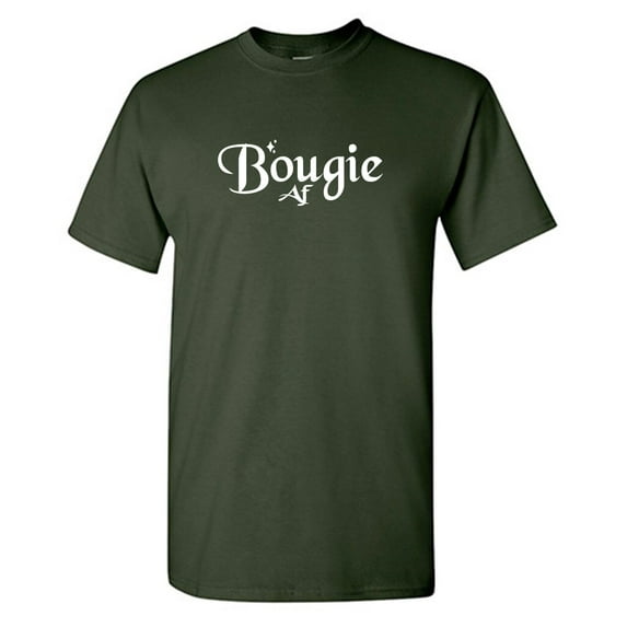Bougie Af Sarcastic Humor Graphic Tees Gift For Mens Novelty Funny T Shirt