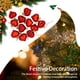 thumbnail image 5 of Monstrate Bola de árbol de Navidad en forma de corazón, 12 Uds., adornos navideños, decoraciones para festivales de Papá Noel, rosa multiusos Kits de decoración para fiestas Rojo, 5 of 6
