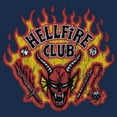 thumbnail image 2 of Netflix Men's Stranger Things Retro Hellfire Club Logo T Shirt, 2 of 4