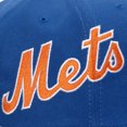 thumbnail image 3 of Men's Mitchell & Ness  Blue New York Mets Big Time Snapback Hat, 3 of 4