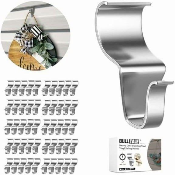 Vinyl siding hooks for hanging outdoor hanging hooks for siding clips large hook