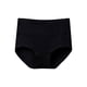 thumbnail image 4 of Ropa interior Minnieouse 4PCS Cintura alta Algodón para mujer embarazada Calzoncillos elásticos color sólido negro L, 4 of 6