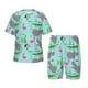 thumbnail image 1 of Balery Hippo With Flamingos And Crocodiles Conjunto de Pijama Infantil de Manga Corta con Estampado – Ropa de Dormir de Algodón Suave-Medium, 1 of 6