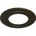 thumbnail image 3 of Ekena Millwork 10 5/8"OD x 5 3/4"ID x 1/2"P Claremont Ceiling Medallion (Fits Canopies up to 7"), Hand-Painted Stone Hearth, 3 of 7
