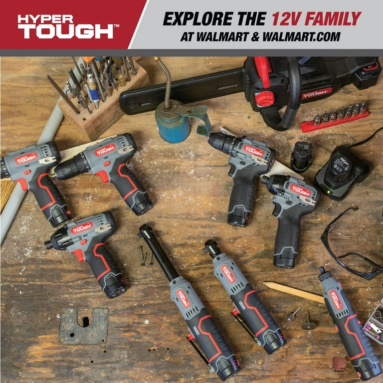 Free Shipping! Hyper Tough 12V Max Lithium-Ion Brushless 2