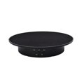 thumbnail image 1 of 3 Speed Adjustment Seat Mirror Plate Electric Display Table Turntable Smart Charging Rotary Table Rotating Base For Video 360 ,Quiet and Smooth, 1 of 5
