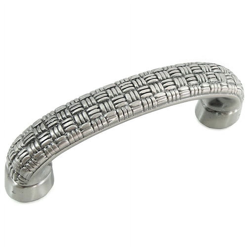 MNG 14610 3" Rattan Pull - Satin Antique Brass