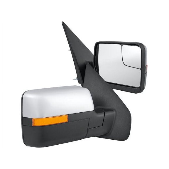 Left Driver Side Mirror - Compatible with 2004 - 2014 Ford F-150 2005 2006 2007 2008 2009 2010 2011 2012 2013