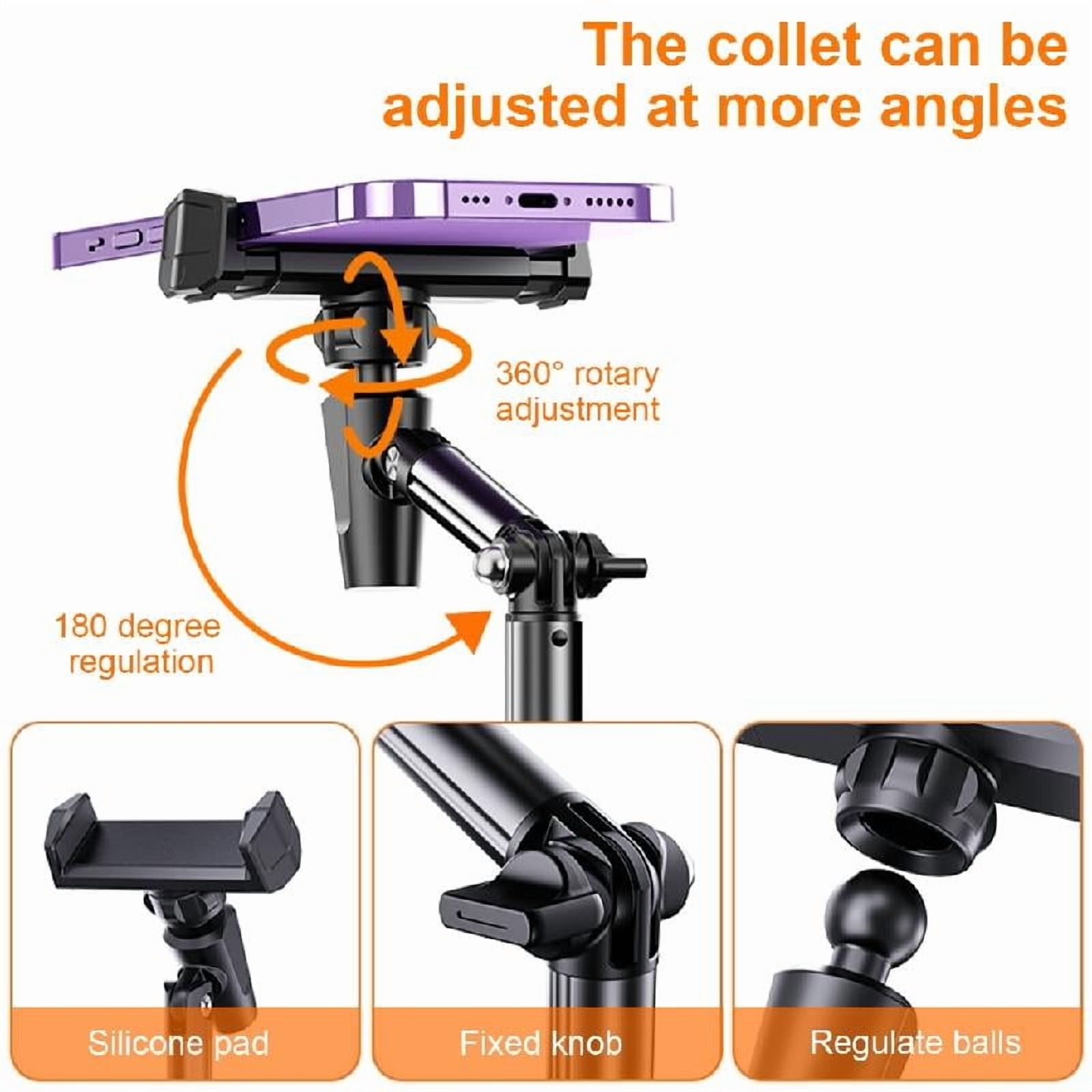 KCAHPAN Multifunctional Phone Stand Extendable Mobile Phone Stand for Recording Content