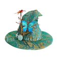 thumbnail image 1 of Sombrero de bruja de Halloween,Sombrero de bruja de Halloween,decoración para fiesta,gorro de fiesta,Sombrero de mago,accesorios para disfraz de cosplay para mujeres y hombres,Carnavales de, 1 of 5
