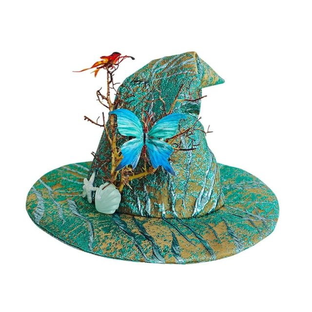 Sombrero de bruja de Halloween,Sombrero de bruja de Halloween,decoración para fiesta,gorro de fiesta,Sombrero de mago,accesorios para disfraz de cosplay para mujeres y hombres,Carnavales de