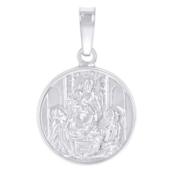 925 Sterling Silver Unisex Religious Charm Pendant for Men Women
