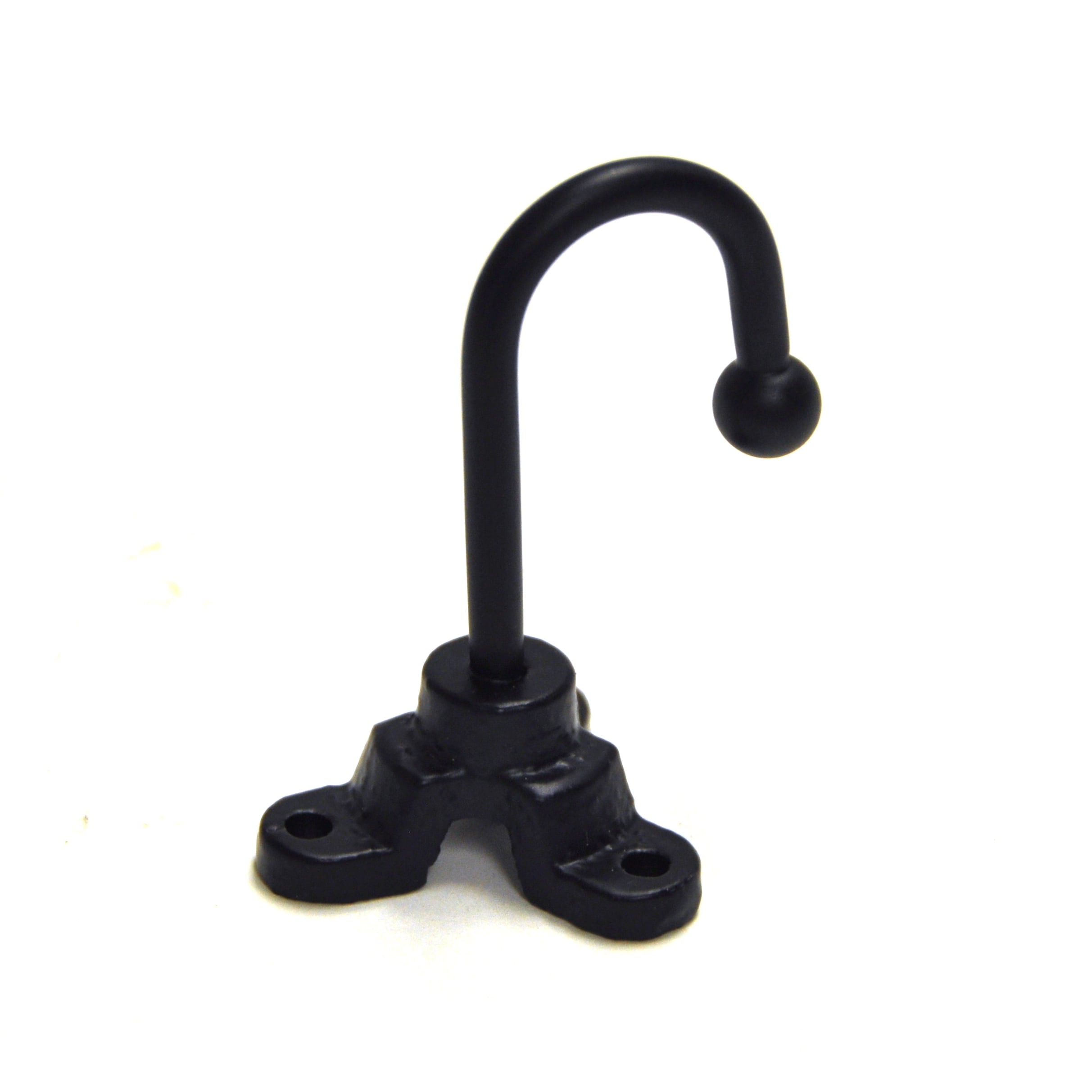 Mainstays Black Casted Iron Ceiling Hook 2-Pack Planter Hanger