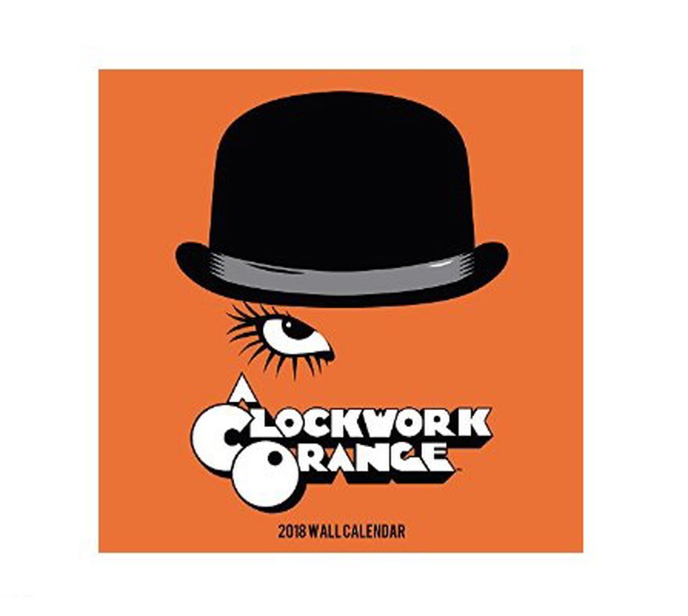 Clockwork Orange Wall Calendar, Drama Movies by NMR Calendars