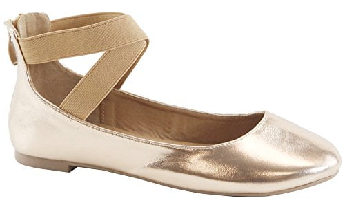 ANNA Dana-19 Classic Ballerina Flats 