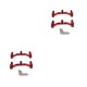 thumbnail image 1 of Vogacara 2 piezas Servos de dirección Asiento Cambio directo Instalación práctica Diseño único Pragmatic RC Modelo Estabilidad Reemplazo para D90 Red Rojo 2piezas Vogacara CBP204563, 1 of 6
