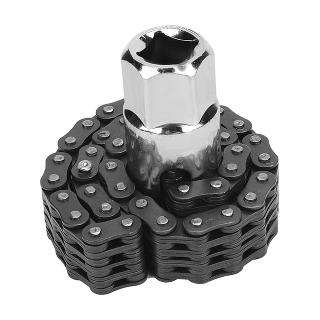 Oil Filter Spanner,14cm Heavy Duty Chain Oil Filter Remover Car Oil Filter Wrench Class Leading Features