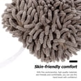 thumbnail image 5 of Hanging Hand Towel Ball for Home Use Grey Chenille Quickdrying and Absorbent 3.5 inches, 5 of 5