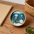 thumbnail image 5 of Luoshdecor Boho Wall Art Decor,Round Wooden Hollow Out Ocean Animal Wall Hanging Ornaments for Bedroom Living Room Decor, 5 of 6