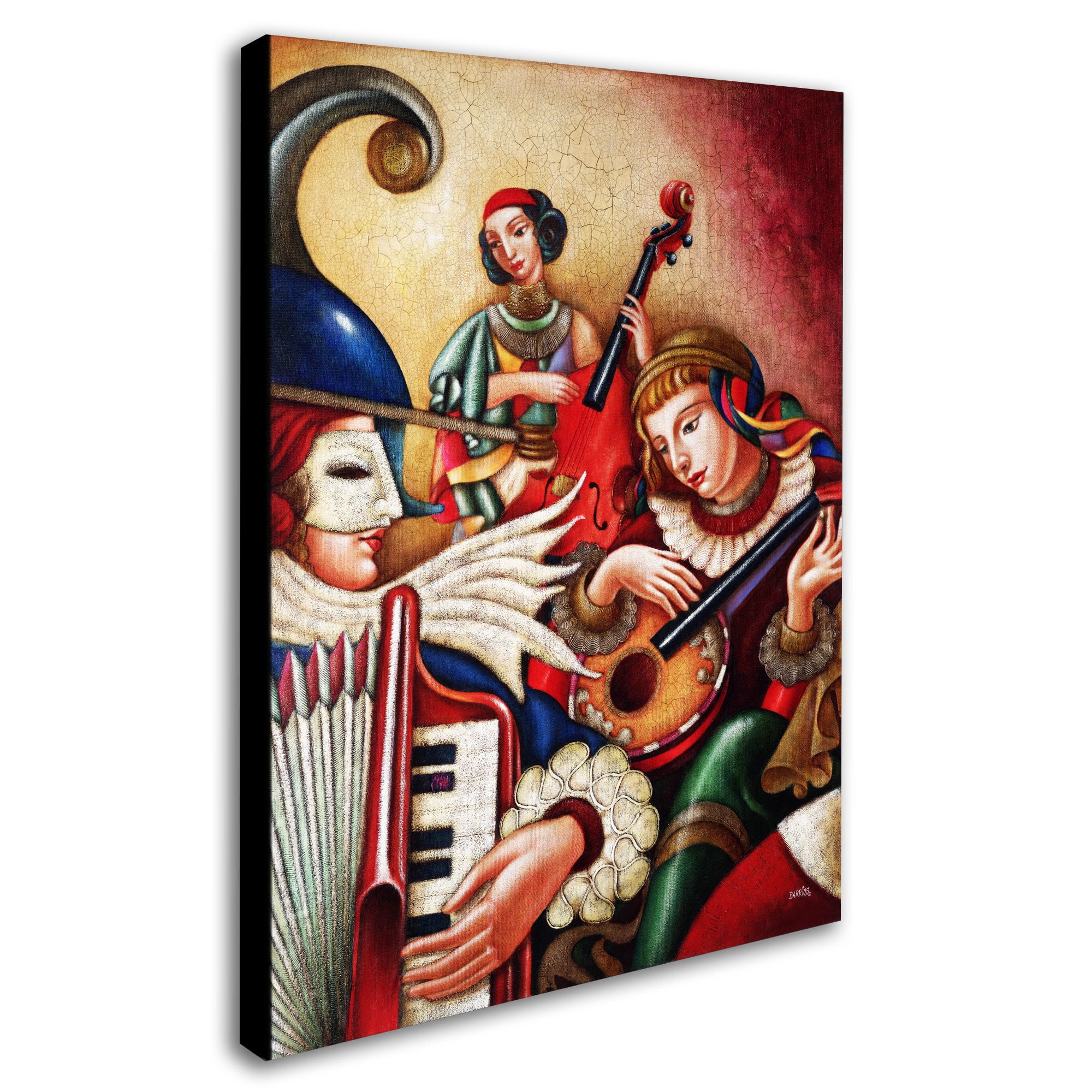 Trademark Fine Art "Inspiriacion" Canvas Art by Edgar Barrios