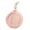 Pink 58mm, variant on PU Leather Badge Protective Case, Anime Pin Display Holder for Ita Bag, Outdoor Bag Pendant Accessories