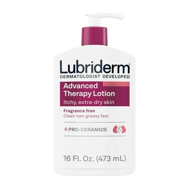 Lubriderm Advanced Therapy Fragrance Free Lotion, Vitamin E, 16 fl. oz