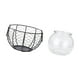 thumbnail image 5 of Cesta de alambre para guardar huevos, cesta tejida de alambre de hierro, cesta rústica para frutas y verduras, para encimera de cocina, baño, transpar, 5 of 8