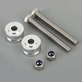 thumbnail image 3 of HANDLEBAR Bar Risers 20mm Rise Silver Fit for Suzuki V-Strom DL 1050/XT 19-20, 3 of 9