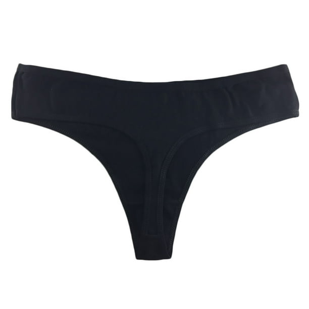 Nabtos Cotton Thongs Women's Underwear Pack of 6
