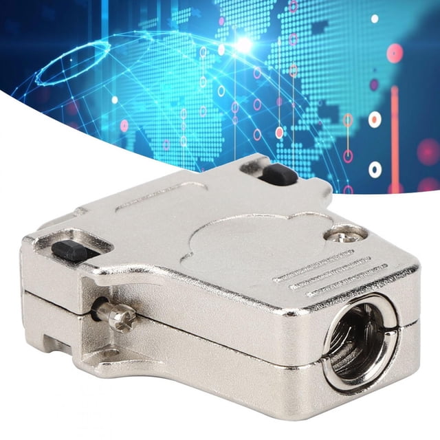D SUB Serial Connector, Flame Retardant D SUB 15Pin Serial Connector Insulator Material For Home For Industry For Office