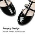 thumbnail image 4 of DREAM PAIRS Girls Ballet Flats Dress Shoes Mary Jane for Little /Big Girls Party Wedding School Shoes with T Strap, 4 of 7