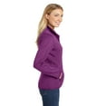 thumbnail image 2 of Port Authority Sweater Fleece Jacket (L232) Pink Heather, XL, 2 of 3