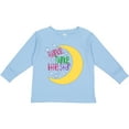 thumbnail image 3 of Inktastic Twinkle Twinkle Little Star with Yellow Moon Boys or Girls Long Sleeve Toddler T-Shirt, 3 of 5