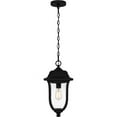 thumbnail image 4 of Quoizel Mulberry 1-Light Matte Black Outdoor Hanging Lantern, 4 of 9