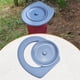 thumbnail image 4 of Asiento de inodoro portátil con tapa para uso doméstico, engrosado, para personas mayores, para acampar. Sin funda de asiento, 4 of 7