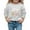 White, variant on Little Girl' Active Sweat Pullover Sweatshirt Cute Casual Long Sleeve Crewneck Pullover with Print Autumn Winter Outfit Size 5-6T ,Pink