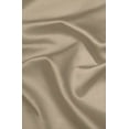 thumbnail image 3 of (K54) Taupe Tan 1 Panel Silver Grommets Window Curtain 3 Layered Thermal Heavy Thick Insulated Blackout Drape Treatment Size 30" Wide X 54" Length, 3 of 3